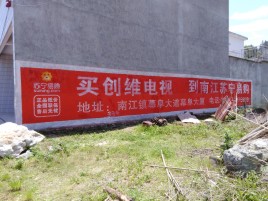 柳城墙体广告公司全面解决农村墙体广告痛点