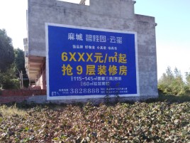 柳城墙体广告的好处