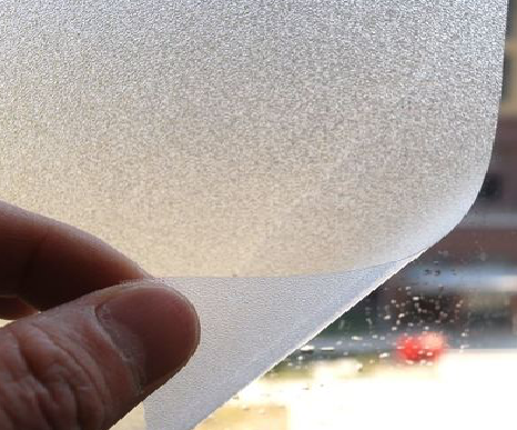 柳城玻璃门外面粘广告用什么材料好？