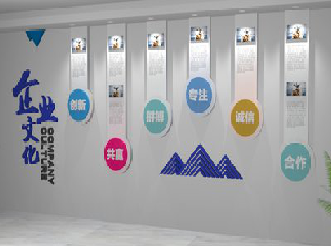 柳城企业文化墙需要传递什么办公文化？